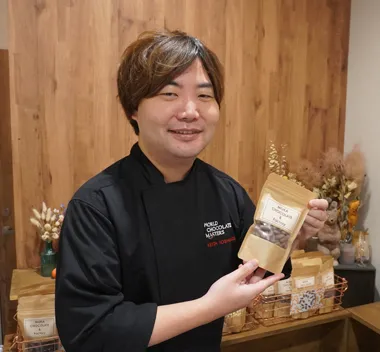 MOKA CHOCOLATE ＆ Factory オーナー 小清水 圭太さん