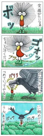 コアラ『空を飛びたい』