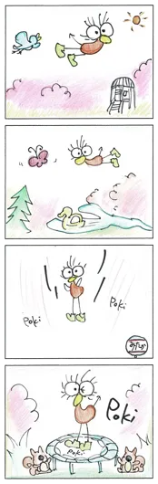 しばいぬ『ポキ、とぶ！』