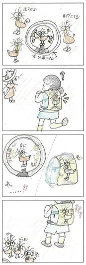 きなりこ（9歳）『モデルはだれ？』