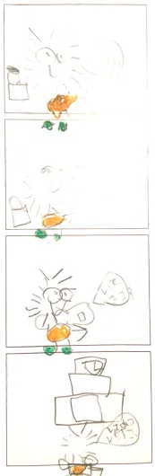 中村 燦（6歳）『ぽきのいちにち』