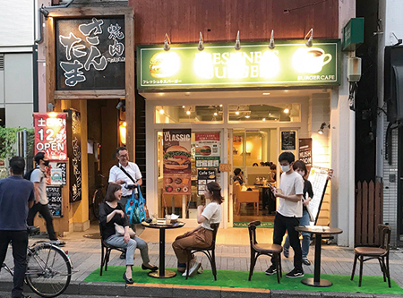 フレッシュネスバーガー三鷹南口店