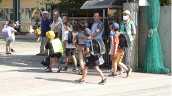 一小あいさつ運動